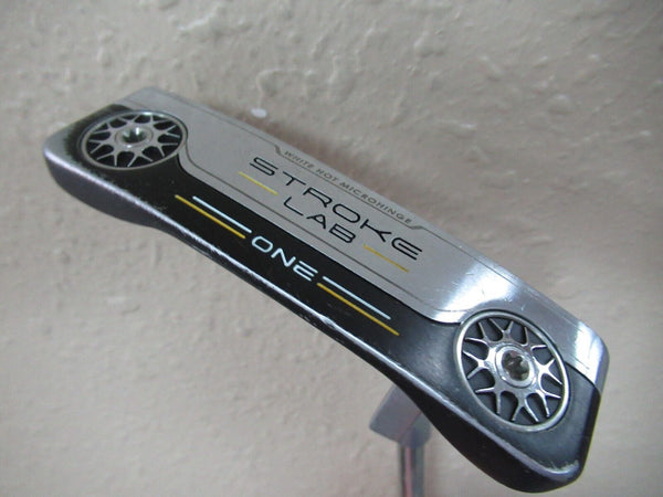 ODYSSEY STROKE LAB ONE 34" BLADE PUTTER FACTORY STROKE LAB SHAFT AND GRIP HC INC