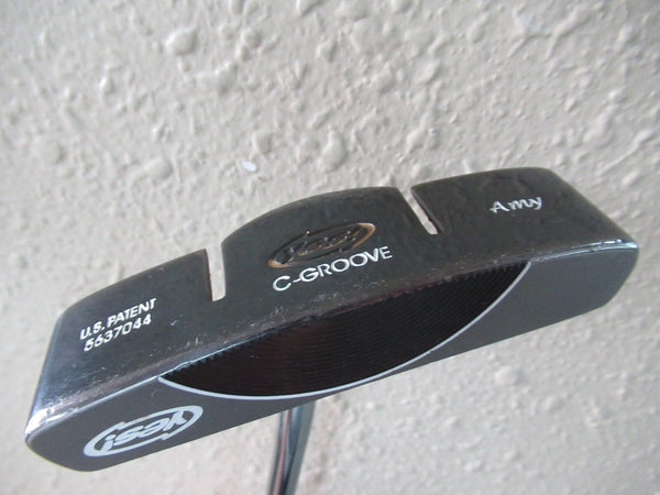YES! AMY C-GROOVE 34.5" BLADE PUTTER CENTER SHAFTED SUPER STROKE PISTOL GT 1.0