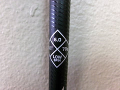 PROJECT X TITAN 6.0 70G LOW SPIN DRIVER SHAFT W/TITLEIST GRIP — RH, TITLEIST TIP