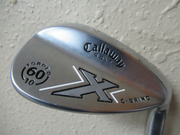CALLAWAY FORGED 60* 10* BOUNCE SAND WEDGE DYNAMIC GOLD STEEL SHAFT NEW GRIP