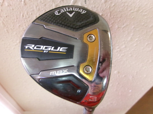 CALLAWAY ROGUE ST MAX 3 WOOD 15* W/TENSEI AV BLUE 65 STIFF GRAPHITE RH