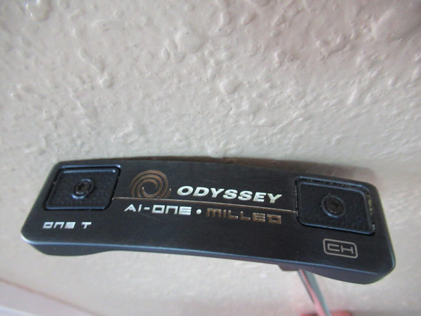 *MINT* ODYSSEY AI-ONE T  35" BLADE PUTTER FACTORY STEEL SHAFT PING GRIP HC INCL