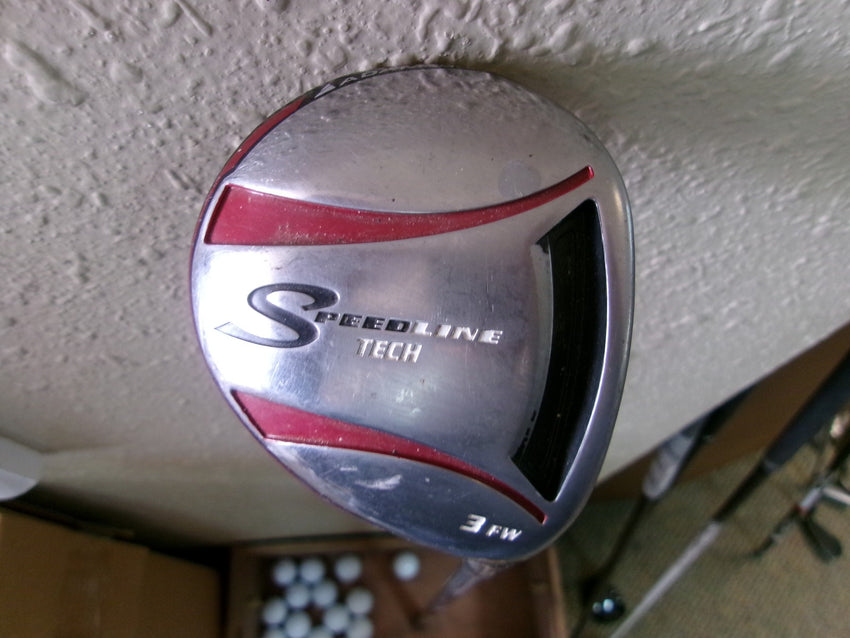 ADAMS SPEEDLINE TECH 3 WOOD STANDARD LOFT W/PROLAUNCH 60G R-FLEX GRAPHITE RH