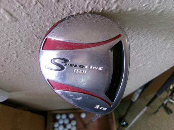 ADAMS SPEEDLINE TECH 3 WOOD STANDARD LOFT W/PROLAUNCH 60G R-FLEX GRAPHITE RH