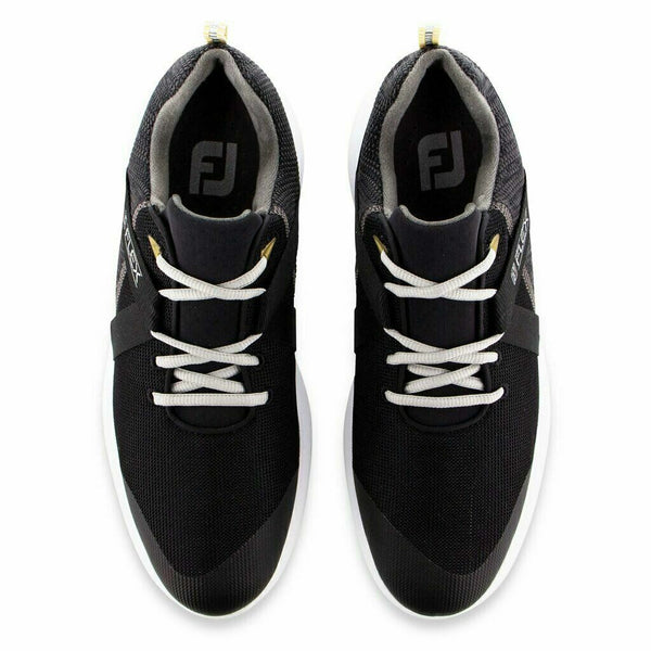 BRAND NEW FootJoy Flex Black Mens Golf shoes #56103
