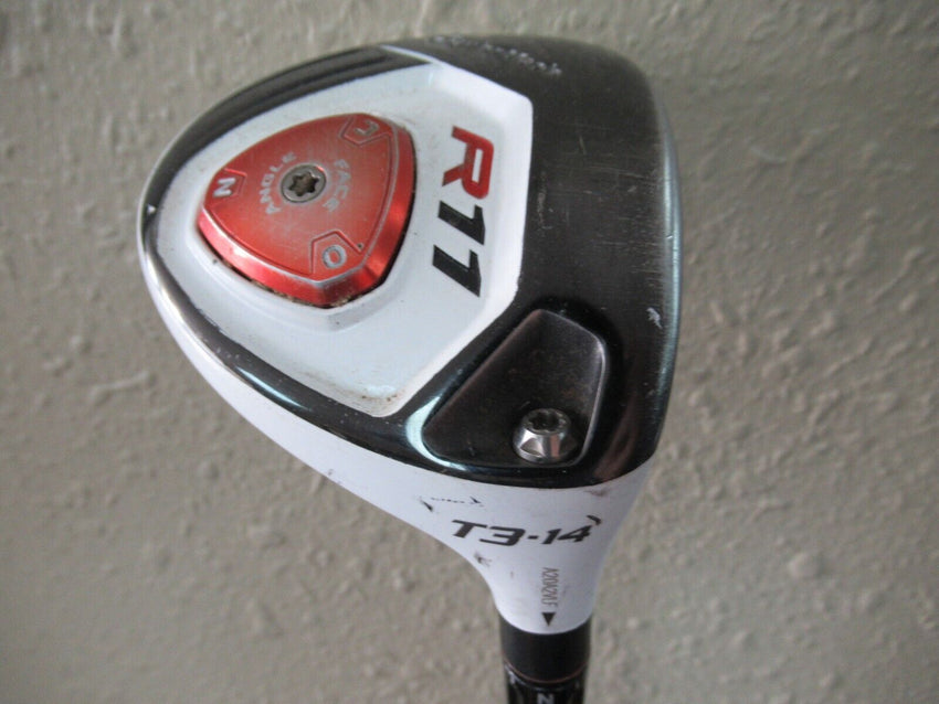 TAYLORMADE R11 FAIRWAY WOOD #3 14* FUJIKURA TOUR SERIES STIFF FLEX +1.5" LONG