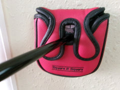 NEW ODYSSEY AI-DUAL SQUARE 2 SQUARE MAX 1/2 BALL PUTTER 35.25" W/HC RH