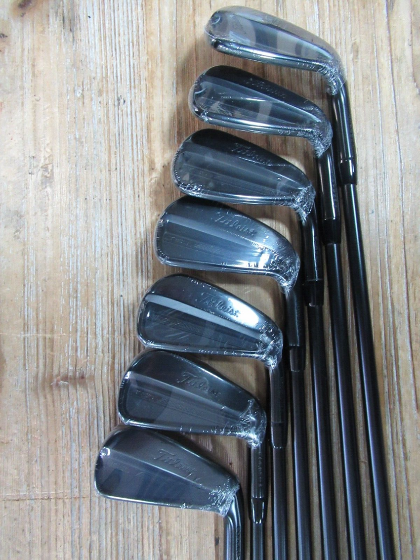 TITLEIST 2025 T150 LIMITED EDITION BLACK IRON SET 4 - PW PROJECT X LZ STIFF FLEX