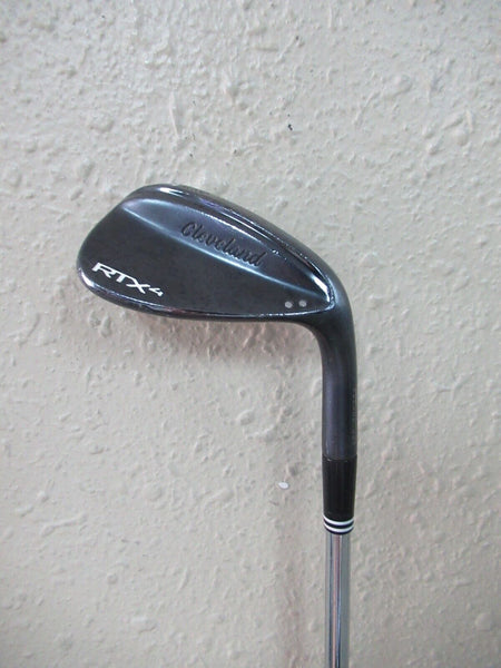 NICE CLEVELAND RTX 4 BLACK MID 54* SAND WEDGE 10* BOUNCE DG S400 STEEL