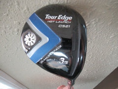 TOUR EDGE HOT LAUNCH C521 WOOD #3 15* TENSEI BLUE CK SERIES 60g STIFF FLEX