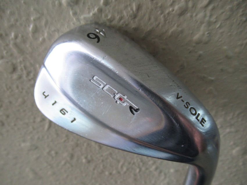 SCOR 4161 V-SOLE 46* PITCHING WEDGE FACTORY FIRM FLEX STEEL NEW GRIP