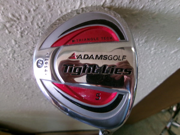 ADAMS TIGHT LIES 5 WOOD STANDARD LOFT W/TIGHT LIES V60 R-FLEX GRAPHITE RH