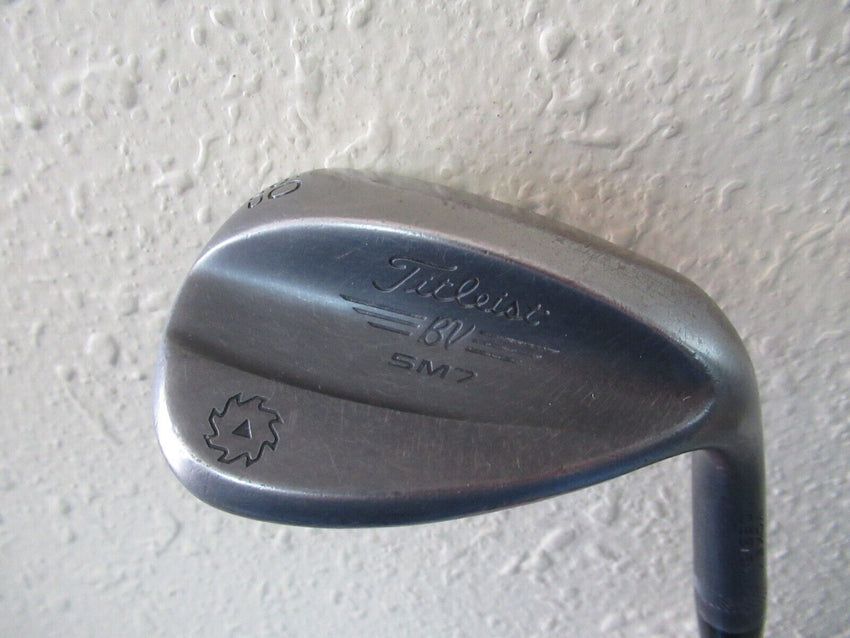 TITLEIST VOKEY SM7 60* WEDGE 12 BOUNCE D GRIND PROJECT X 120g STIFF FLEX