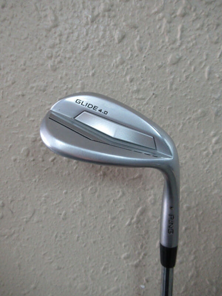 *NICE* PING GLIDE 4.0 FORGED BLACK DOT 58* LOB WEDGE 10 S GRIND s400 STIFF FLEX