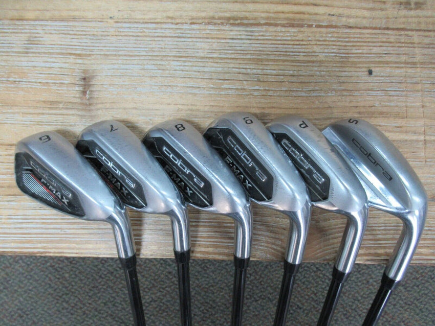 COBRA FMAX IRON SET 6-PW SW FACTORY SUPERLITE 55g REGULAR FLEX GRAPHITE STD LIE