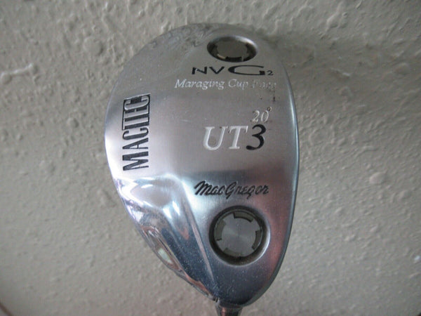 MACGREGOR NVG2 UT3 #3 HYBRID 20* COMPETITION SERIES 65g LITE FLEX GRAPHITE