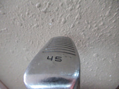 SQUARE STRIKE CHIPPER 45* PITCHING WEDGE FACTORY WEDGE FLEX STEEL -1/2"