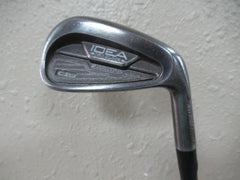 ADAMS IDEA PRO BLACK CB1 FORGED 8 IRON FACTORY STIFF FLEX STEEL 1* UPRIGHT