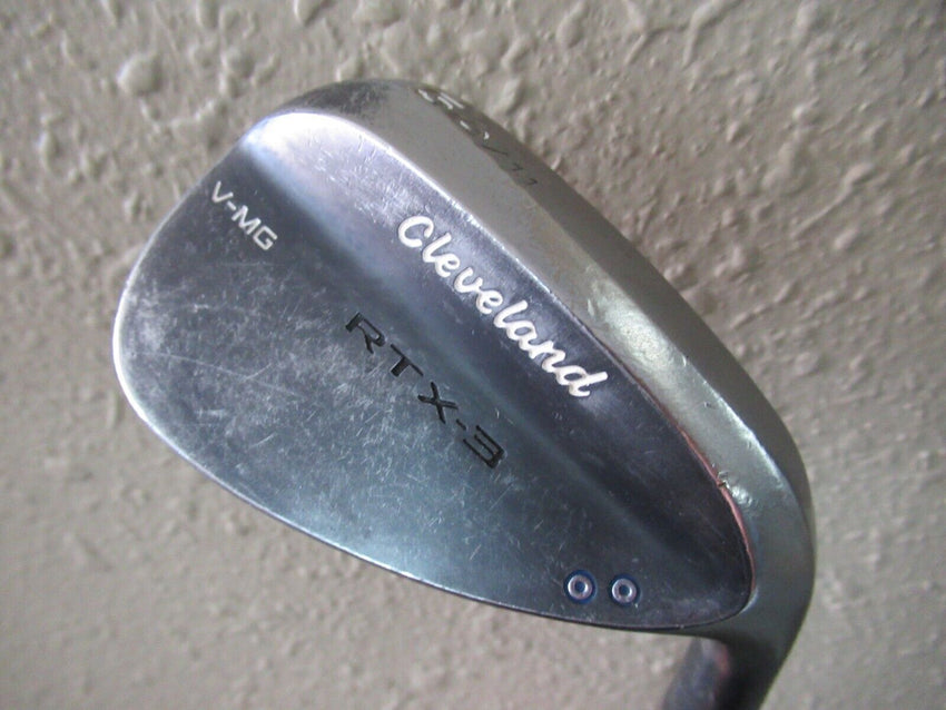 CLEVELAND RTX-3 VMG 56* SAND WEDGE 11* BOUNCE FACTORY WEDGE FLEX STEEL