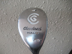 CLEVELAND HALO #4 HYBRID 25* FACTORY HALO STIFF FLEX GRAPHITE MIDSIZE GRIP