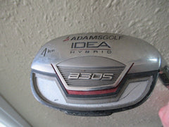 ADAMS IDEA A3 OS #4 HYBRID FACTORY GRAFALLOY 65g LITE FLEX GRAPHITE SHAFT