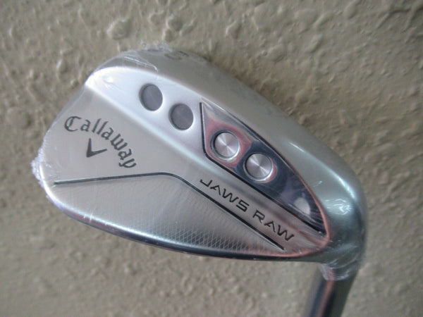 NEW CALLAWAY JAWS RAW 60* 10 S GRIND LOB WEDGE DG 115 WEDGE FLEX STEEL