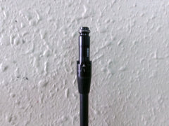 AUTOFLEX SF405 DRIVER SHAFT W/WINN DRITAC MIDSIZE — RH, TITLEIST TIP