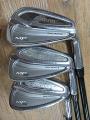 MIZUNO MP-58 IRON SET 4-PW UST MAMIYA IHS 65g REGULAR FLEX GRAPHITE