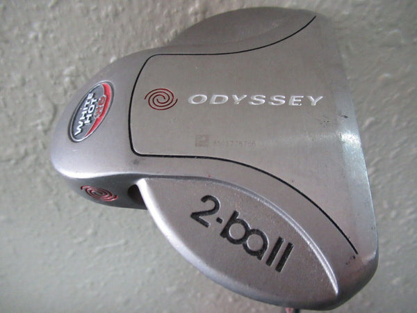 ODYSSEY WHITE HOT XG 2 BALL PUTTER 33" FACTORY STEEL FACTORY GRIP