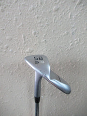 *NICE* PING GLIDE 4.0 FORGED BLACK DOT 58* LOB WEDGE 10 S GRIND s400 STIFF FLEX