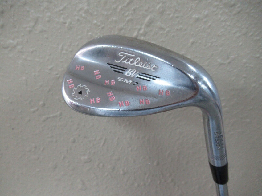 CHROME TITLEIST VOKEY SM7 S GRIND 60* 10S LOB WEDGE TT DYNAMIC GOLD X100 STEEL