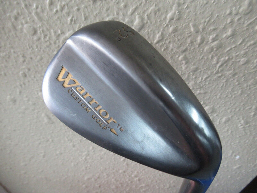 **NICE** WARRIOR GOLF 52* GAP WEDGE FACTORY WEDGE FLEX STEEL MIDSIZE GRIP +1"