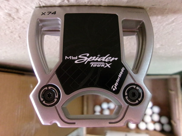 TAYLORMADE MY SPIDER TOUR X PUTTER 34.5" W/HEADCOVER RH