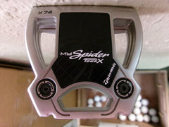 TAYLORMADE MY SPIDER TOUR X PUTTER 34.5" W/HEADCOVER RH