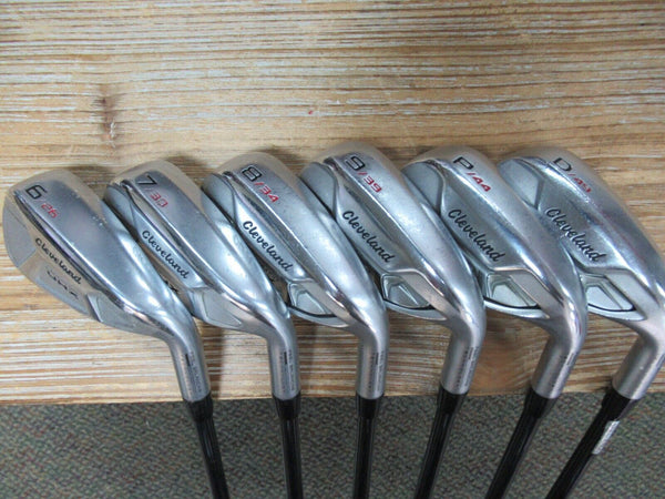 CLEVELAND LAUNCHER UHX IRON SET 6 - PW DW MIYAZAKI 60g SENIOR FLEX GRAPHITE