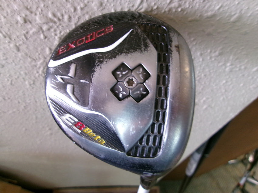 TOUR EDGE EXOTICS E8 BETA 3 WOOD 15* W/ALDILA ROGUE 95 MSI 80G STIFF RH