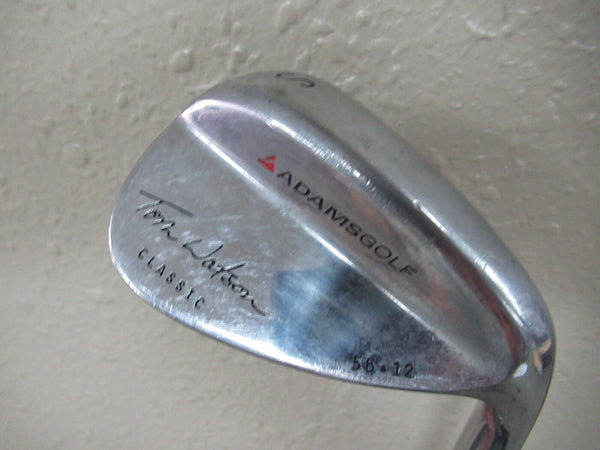 ADAMS GOLF TOM WATSON CLASSIC 56* SAND WEDGE 12* BOUNCE FACTORY STEEL AND GRIP