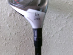TAYLORMADE M4 RESCUE 6 HYBRID 28* W/FUJIKURA ATMOS 6 REGULAR GRAPHITE RH