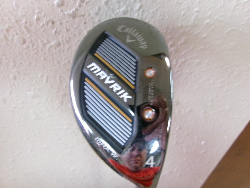 CALLAWAY MAVRIK MAX W LADIES 4 HYBRID 24* W/PROJECT X CATALYST 45 GRAPHITE RH