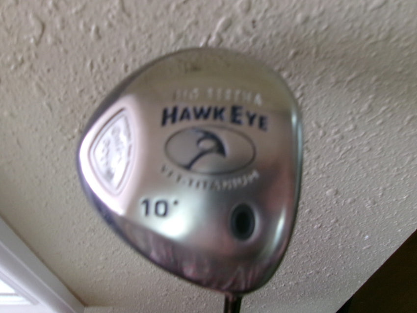CALLAWAY BIG BERTHA HAWK EYE VFT DRIVER 10* W/FACTORY FIRM FLEX GRAPHITE RH