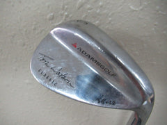 ADAMS GOLF TOM WATSON CLASSIC 56* SAND WEDGE 12* BOUNCE FACTORY STEEL AND GRIP