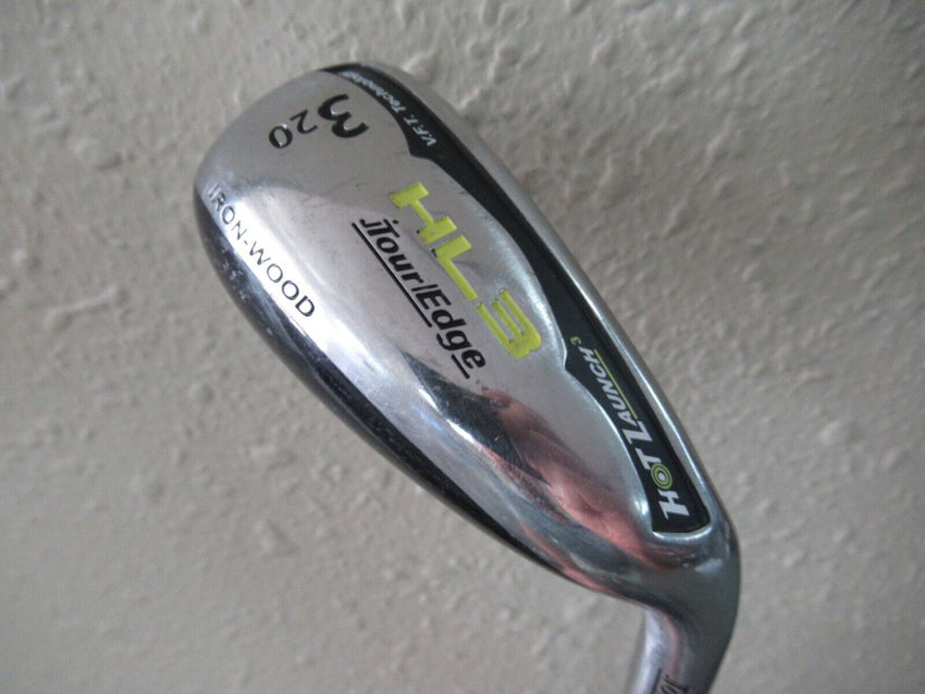 TOUR EDGE HOT LAUNCH 3 IRON-WOOD HYBRID #3 20* VISTA PRO 60g REGULAR FLEX