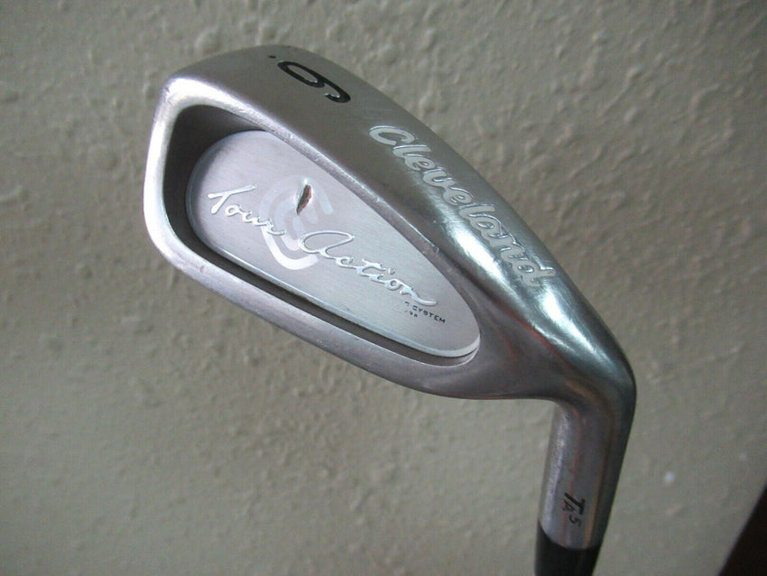 CLEVELAND TOUR ACTION TA5 6 IRON FACTORY TRUE TEMPER STIFF FLEX STEEL