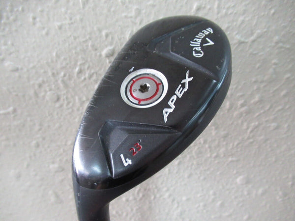 LEFT HANDED CALLAWAY APEX HYBRID #4 23* KURO KAGE 80g STIFF FLEX GRAPHITE