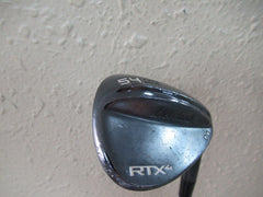 NICE CLEVELAND RTX 4 BLACK MID 54* SAND WEDGE 10* BOUNCE DG S400 STEEL