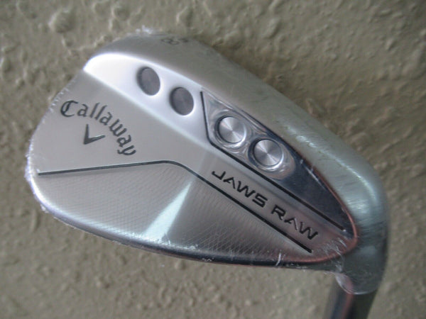 NEW CALLAWAY JAWS RAW 58* 10 S GRIND LOB WEDGE DG 115 WEDGE FLEX STEEL