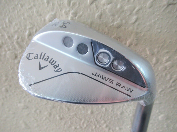 NEW CALLAWAY JAWS RAW 54* 8 C GRIND SAND WEDGE DG 115 WEDGE FLEX STEEL