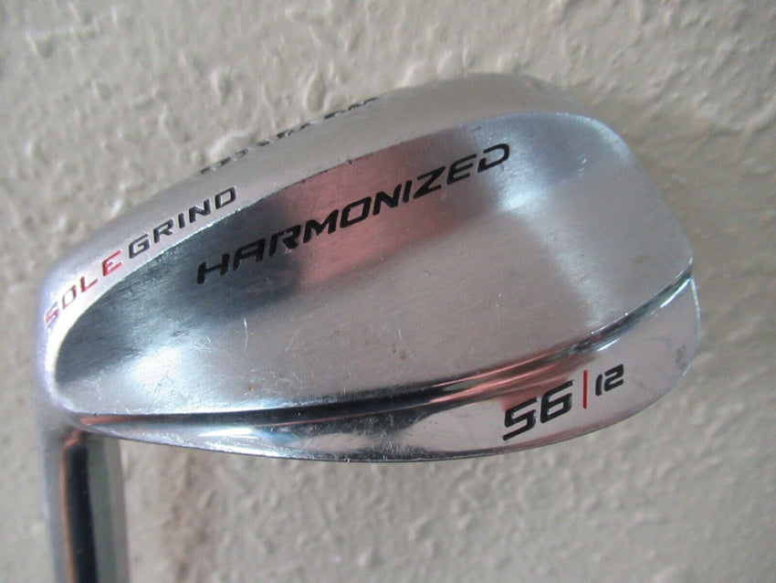 LH WILSON HARMONIZED SOLE GRIND 56* SAND WEDGE 12* BOUNCE WEDGE FLEX STEEL