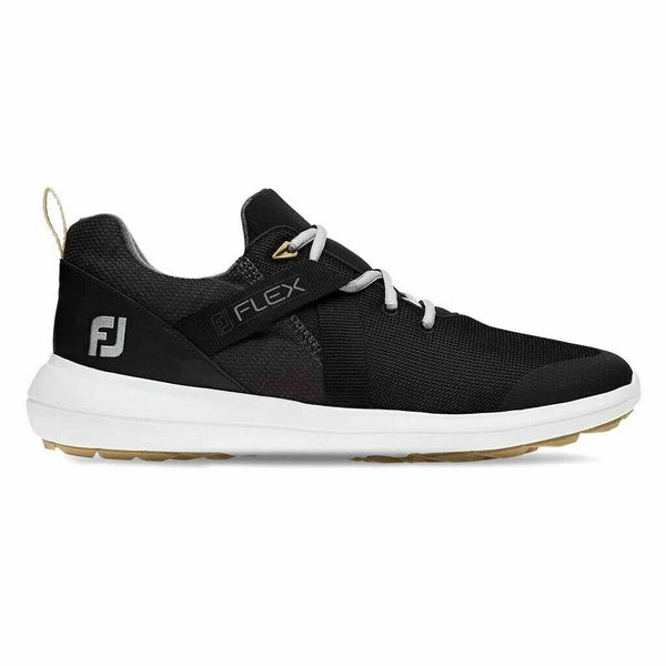 BRAND NEW FootJoy Flex Black Mens Golf shoes #56103