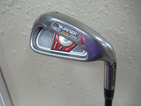 **CLEAN** TAYLORMADE BURNENR XD 6 IRON FACTORY REAX 65g GRAPHITE REGULUAR SHAFT